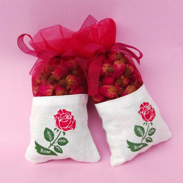 Dried  Red Roses & dried Lavender blooms Free SH 6 lavender /Red Roses Sachets 